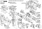 Bosch 0 611 239 703 Gbh 3-28 E Rotary Hammer 230 V / Eu Spare Parts
